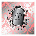 311 oh ! baby showers de corail de damassé de La d Faire-parts