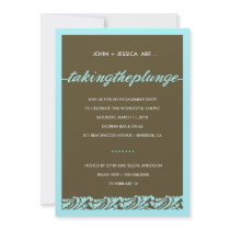 311-TAKING L'ENGAGEMENT de PLONGEON Cartons D'invitation