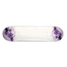 3 jolies fleurs - pourpre skateboards