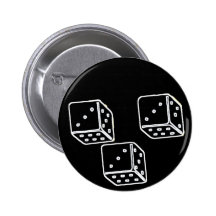 3 MATRICES 333 Pinback Badges Avec Agrafe