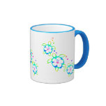 3 tortues de Honu teintes par cravate Mug