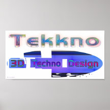 3d technoontwerp 3 poster