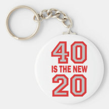 40 est les nouveaux 20 porte-clefs