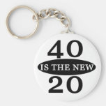 40 est les nouveaux 20 porte-clefs