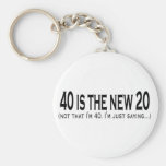 40 est les nouveaux 20 porte-clefs