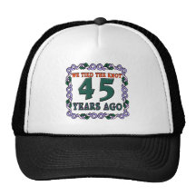 45thweddinganniversary casquette de camionneur