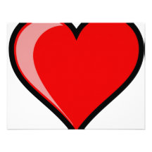 491px-Heart_left-highlight_jon_01_svg Cartons D'invitation Personnalisés