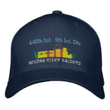 4/47th FNI. Chapeau brodé par bateau de tango d'AT
