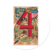 4 juillet - art vintage
