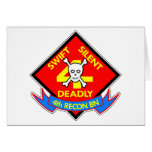 4ème mortel silencieux rapide cartes de vœux