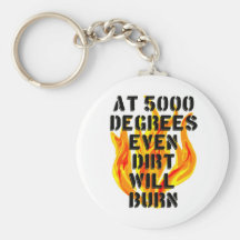 5000 degrés de pompiers porte-clé