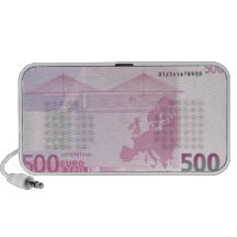 500 de euro Spreker van de Krabbel van het Bankbil Reis Luidsprekers