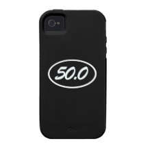 50.0 wit vibe iPhone 4 hoesjes