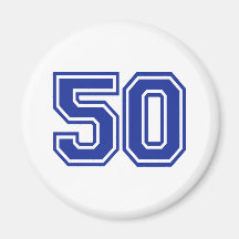 50 - vijftig magneten