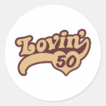 50ste Verjaardag Sticker