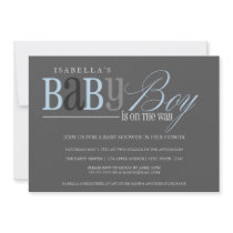 5 x 7 la fête de naissance du bébé | invitent
