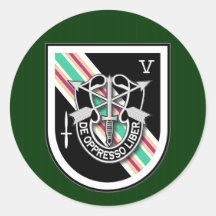 5de sfg-a 6 TFD Ronde Sticker