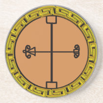 5ème pentagramme du solomon grec dessous de verres