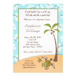 5x7 de tropische Uitnodiging van het Baby shower v
