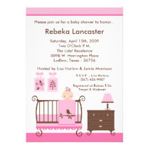 5x7 invitation - invitation de baby shower de Nurs