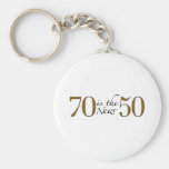 70 est les nouveaux 50 porte-clé