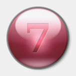 7 chanceux rouges aimants