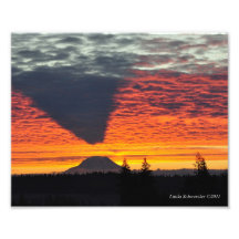 #7 le mont Rainier et son ombre Photographies D’art