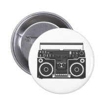 80s Boombox Pin's