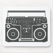 80s Boombox Tapis De Souris