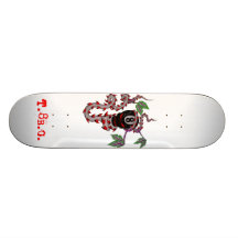 8BALL SCHEDEL SKATEBOARD DECK
