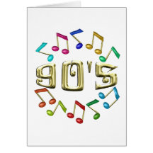 90s D'OR Cartes De Vœux