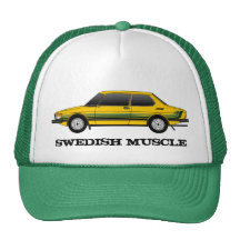 99T_sedan avec des rayures, MUSCLE SUÉDOIS Casquettes