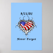9/11/01 tatouage patriotique posters