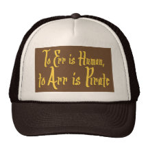 à Arr est le ballcap de pirate Casquette