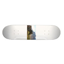 À cheval planche à roulettes