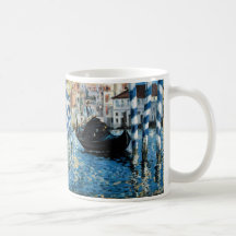 À de canal grand de le Venise - Edouard Manet Tasse À Café