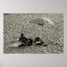 À la plage - Maroc Posters