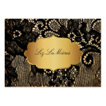 À lacets vintage/noir de PixDezines Cartes De Visite Professionnelles