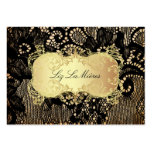 À lacets vintage/noir de PixDezines Cartes De Visite Professionnelles