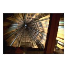 À l'intérieur de l'Atomium Tirage Photo