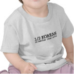À moitié coréen t-shirts