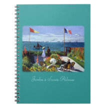 À Sainte-Adresse de Jardin par Claude Monet Carnets