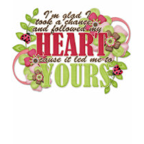 A suivi mon coeur t-shirt