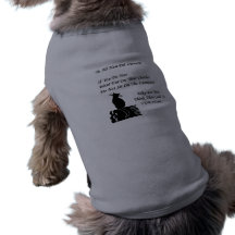 À TOUS LES PROPRIÉTAIRES DE NON-PET T-SHIRTS POUR ANIMAUX DOMESTIQUES
