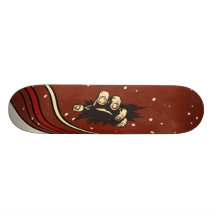 Aanraking iemand Skateboard