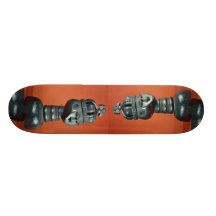 Aantrekkelijk beeldhouwwerk van Koningin Victoria Skate Deck