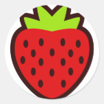 AARDBEI STICKERS