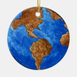 Aarde Kerst Ornament