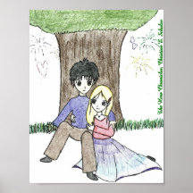 Aaron et Chasmira Poster