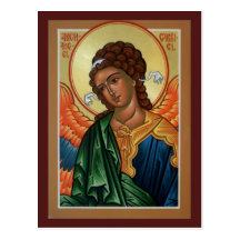 Aartsengel Gabriel Prayer Card Wens Kaarten